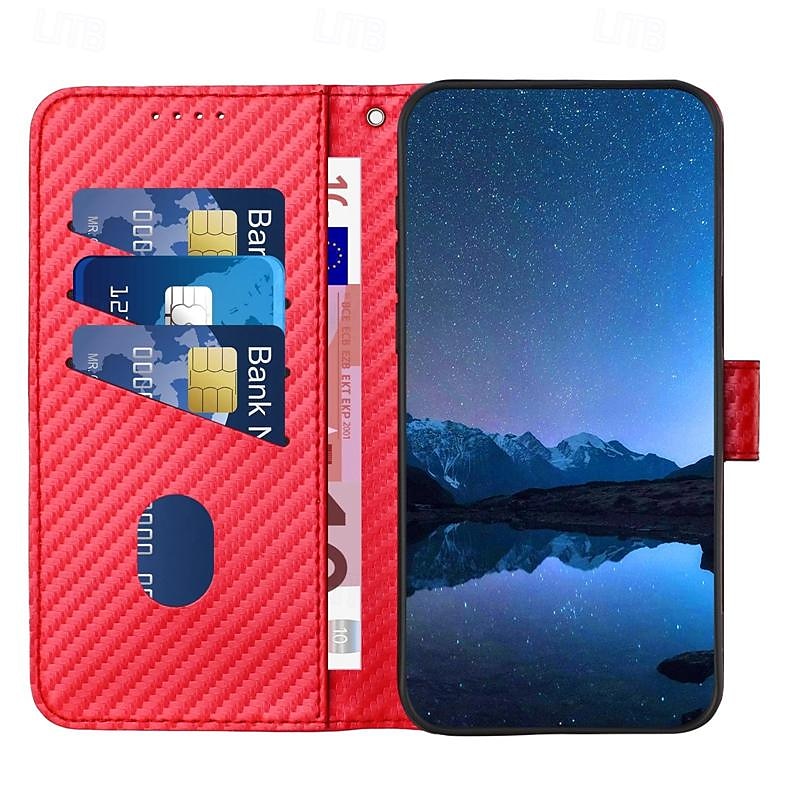 Phone Case For iPhone 16 iPhone 15 Pro Max Plus iPhone 14 13 12 11 Pro Max Plus Mini SE Back Cover with Stand Holder with Wrist Strap Card Slot TPU PU Leather 2025 - $15.99 –P5
