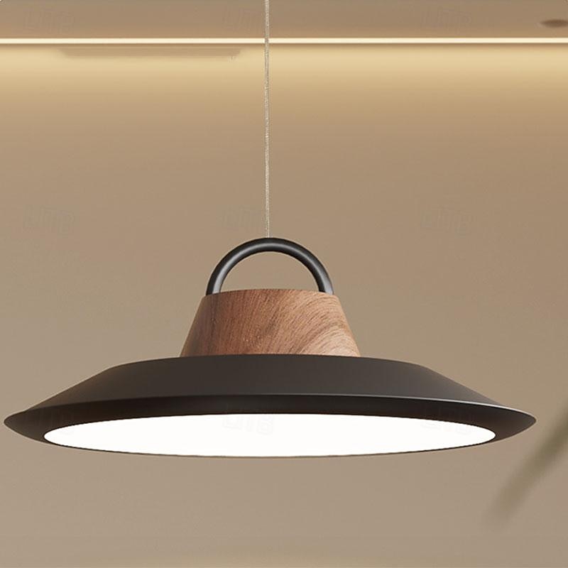 LED Pendant Light 3-Color Light 40cm 1-Light Vintage Industrial Metal Contemporary Modern Style CE Certified Dining Room Bedroom 110-240V 2026 - $399.99 –P3