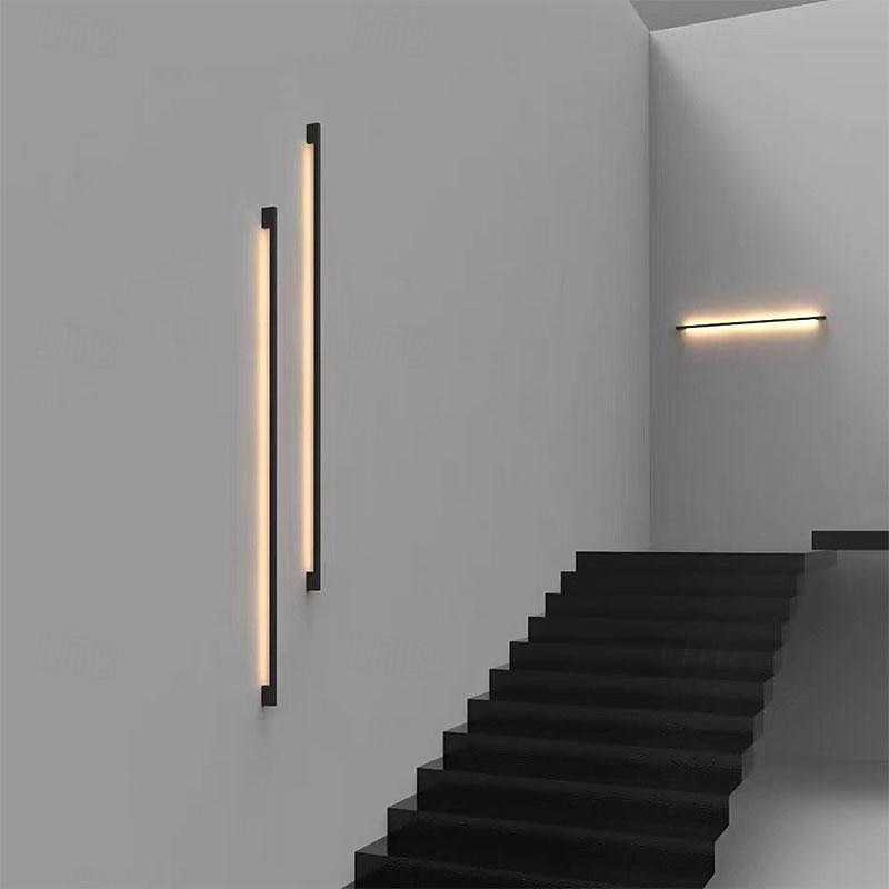 LED Bedside Wall Lamp Modern Long Strip Wall Light Indoor Acrylic Decoration Wall Sconce Background Linear Wall Mounted Lamp for Bedroom Living Room Study Corridor Dining Room 110-240V 2026 - $72.99 –P10