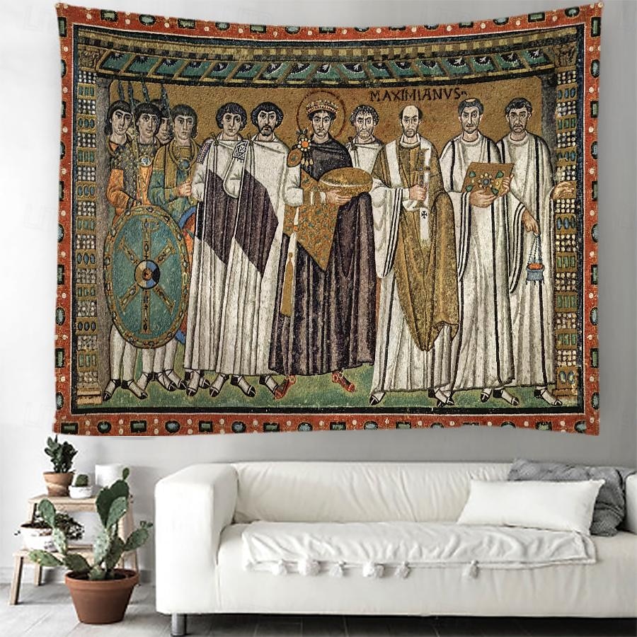Medieval Tapestry Middle Age Tapestry Byzantine Art Religious Art Large Tapestry Mural Decor Photograph Backdrop Blanket Curtain Home Bedroom Living Room Decoration 2026 - $20.99 –P10