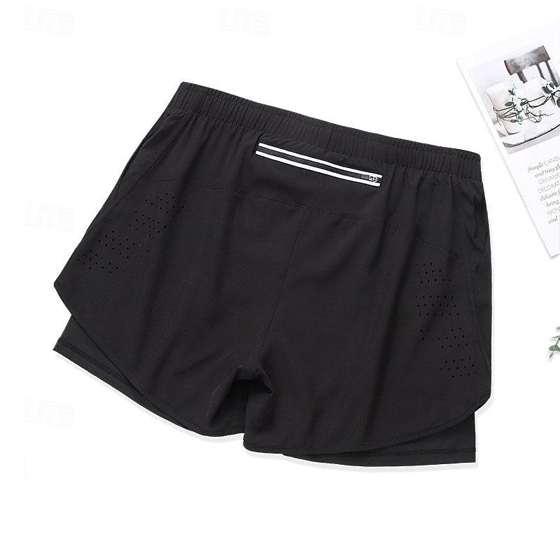Ανδρικά Pantaloni Scurți de Alergat Σορτς γυμναστικής Φούτερ Τσέπη 2 σε 1 Ελαστική ζώνη μέσης Κοντά Παντελονάκια ΕΞΩΤΕΡΙΚΟΥ ΧΩΡΟΥ Αθλήματα & Ύπαιθρος Αθλητικό Γρήγορο Στέγνωμα Ελαφρύ Moale 2025 - $16.79 –P7