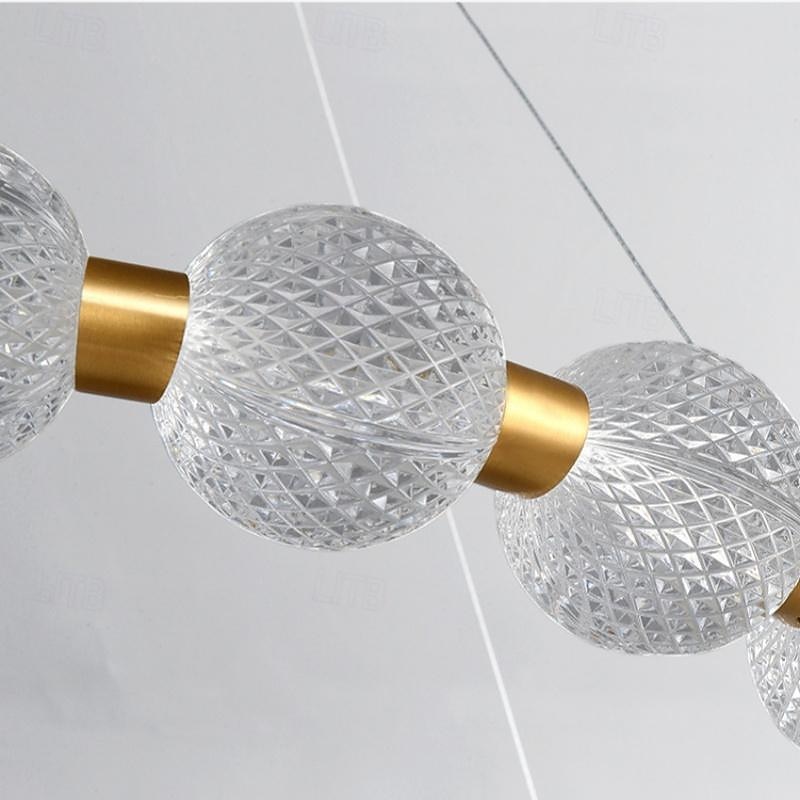 60 cm Single Design Pendant Light Metal Acrylic Electroplated Modern Nordic Style 110-120V 220-240V 2026 - $749.99 –P10