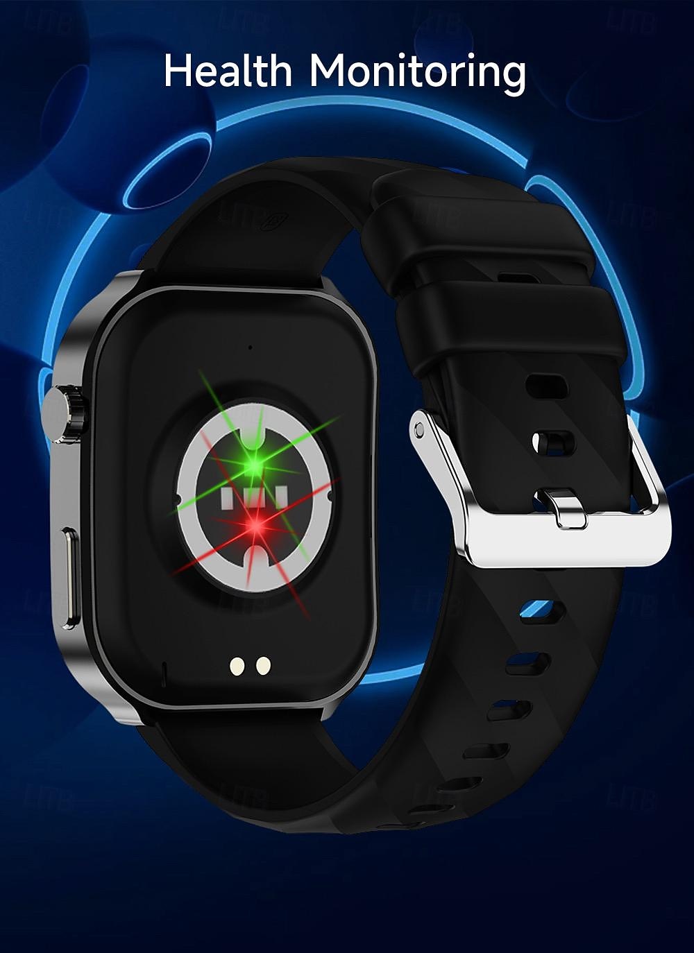 696 U13 Умные часы 2.2 дюймовый Смарт Часы Bluetooth ЭКГ + PPG Педометр Напоминание о звонке Совместим с Android iOS Женский Мужчины Хендс-фри звонки Напоминание о сообщении IP 67 46 2025 - $42.99 –P7