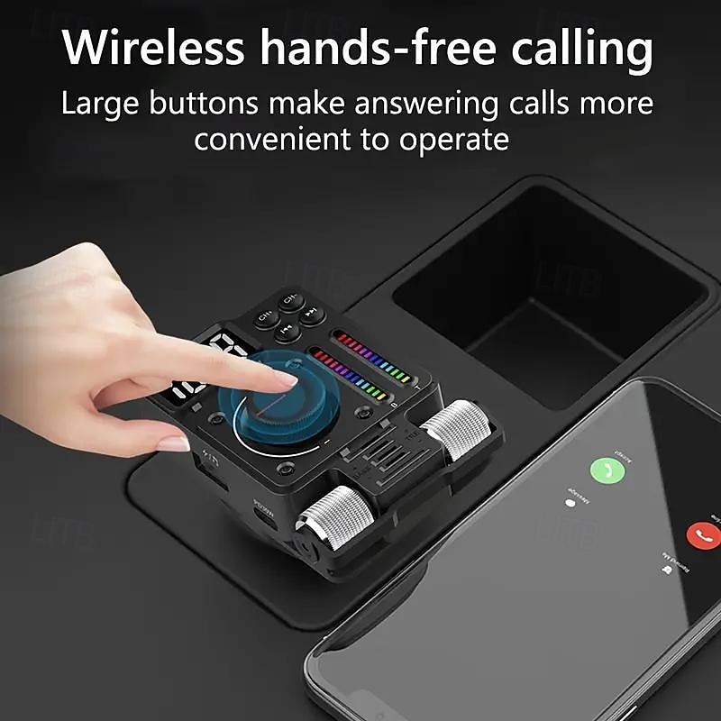 Car Mp3 Player USB Flash Drive Lossless HIFI High Bass Equalizer Music Car Bluetooth FM Transmitter 2025 - $49.99 –P7