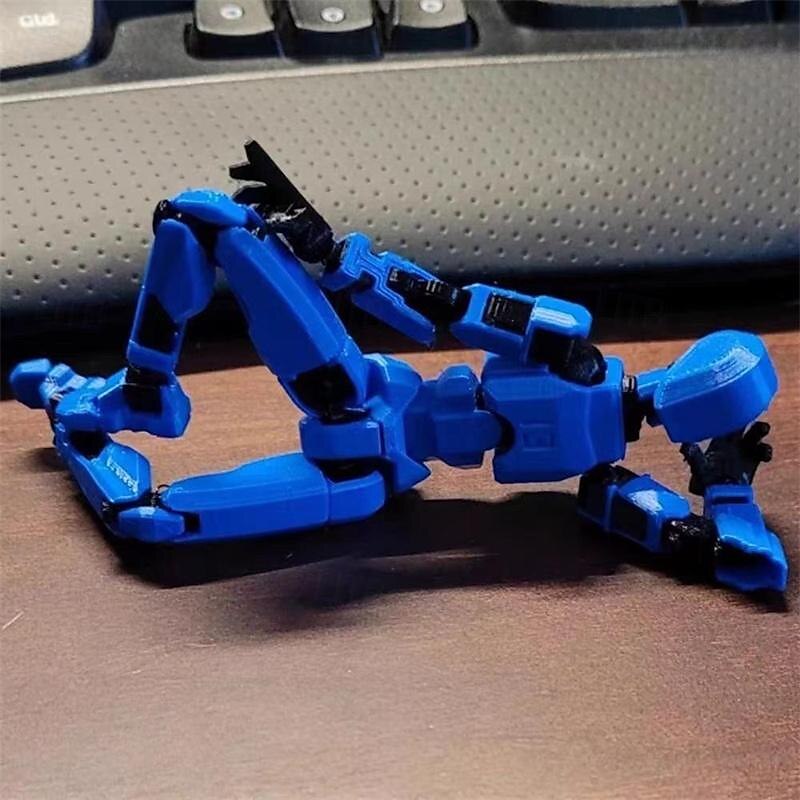 2025年 3Dプリントのイリダンの6つの翼を持つ天使(可動関節付き)大きな口を持つ恐竜(複数の可動関節付き)ラッキー コレクション – $31.69 –P15
