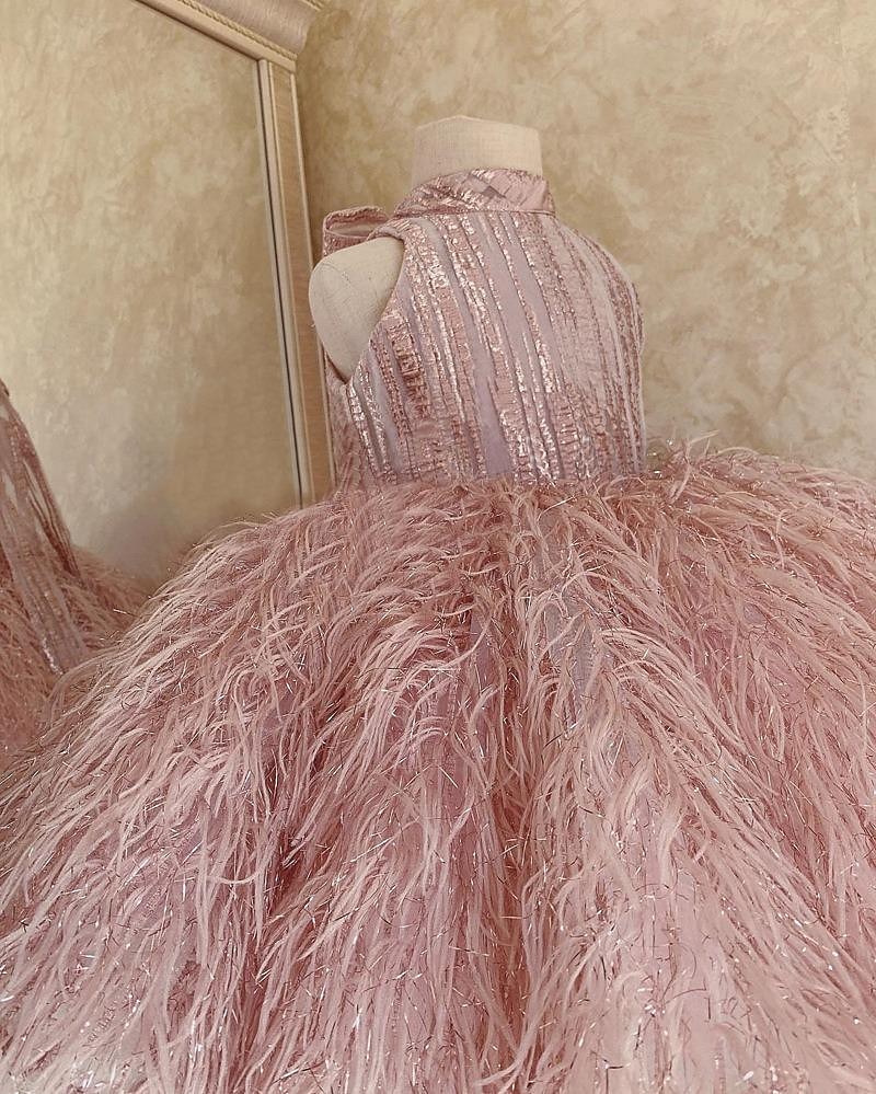 Batole Dívčí Šaty na párty Flitry Bez rukávů Výkon Síťka Roztomilý Princeznovské Polyester Nad kolena Plášťové šaty Tylové šaty Léto Jaro Podzim 3-7 let Šampaňská Světlá růžová 2025 - $74.99 –P4