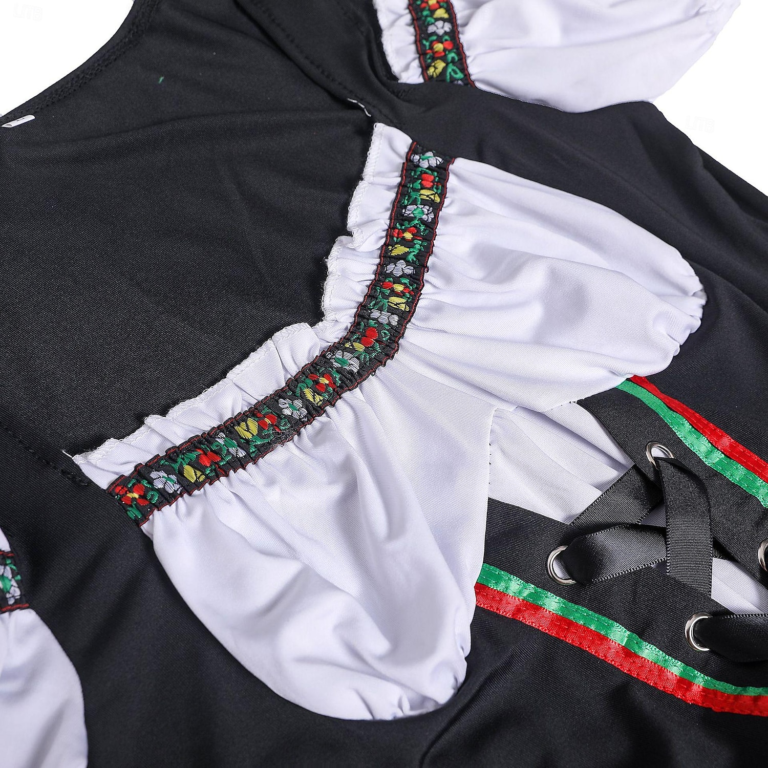 Oktoberfest Lapper Dirndl Trachtenkleader Hushjelp Sexy bayerske feriekjole Enger Dame Ølfestivalen Oktoberfest-kostyme Dirndl Tradisjonell stil klut Kjole Sokker Pannebånd 2025 - $41.99 –P10