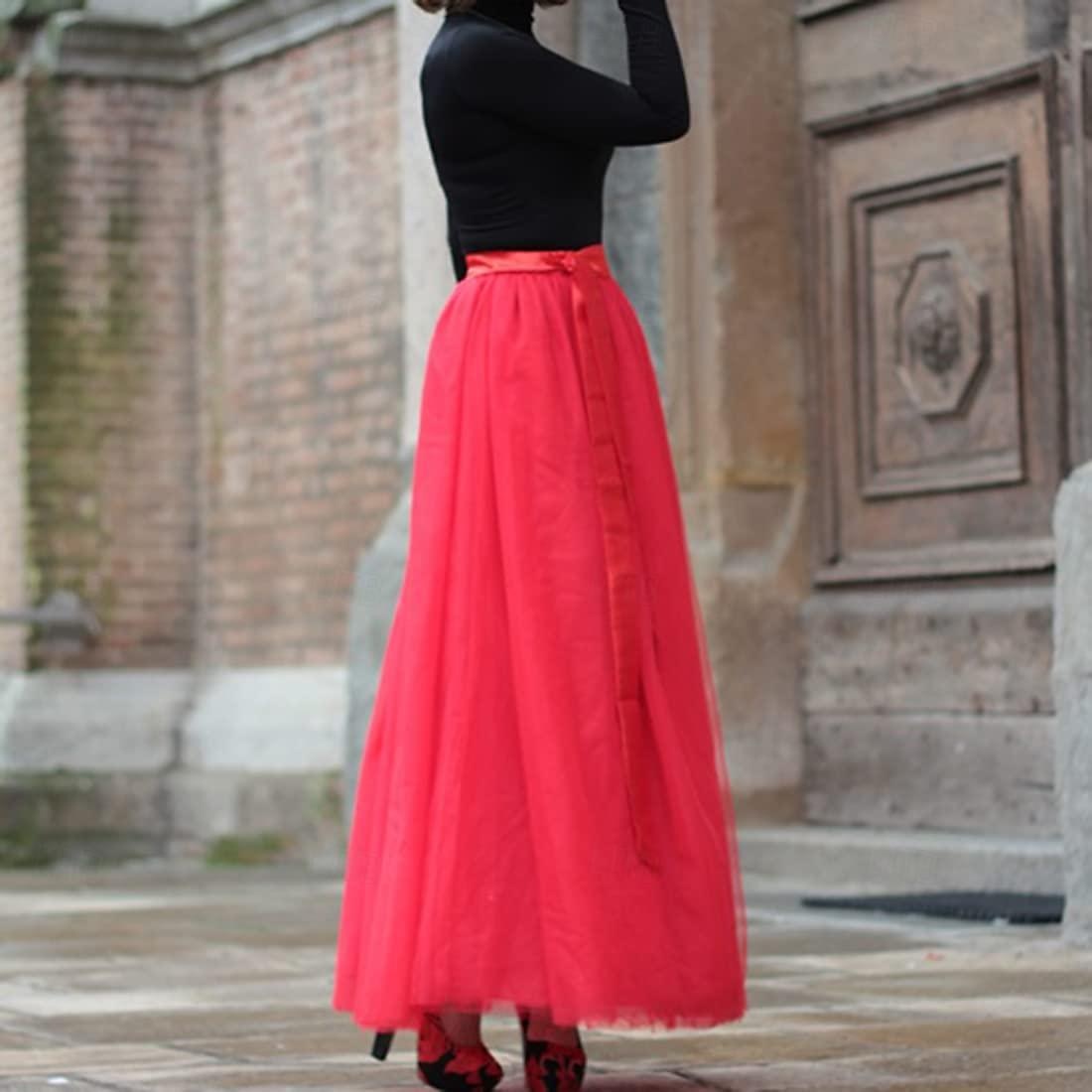 Années 1950 Princesse Longueur au sol Jupe à cerceaux Tutu Sous jupe Femmes Fête / Soirée Bal de promo Carnaval de Venise Adulte Jupe de 2025 ? $34.99 –P8