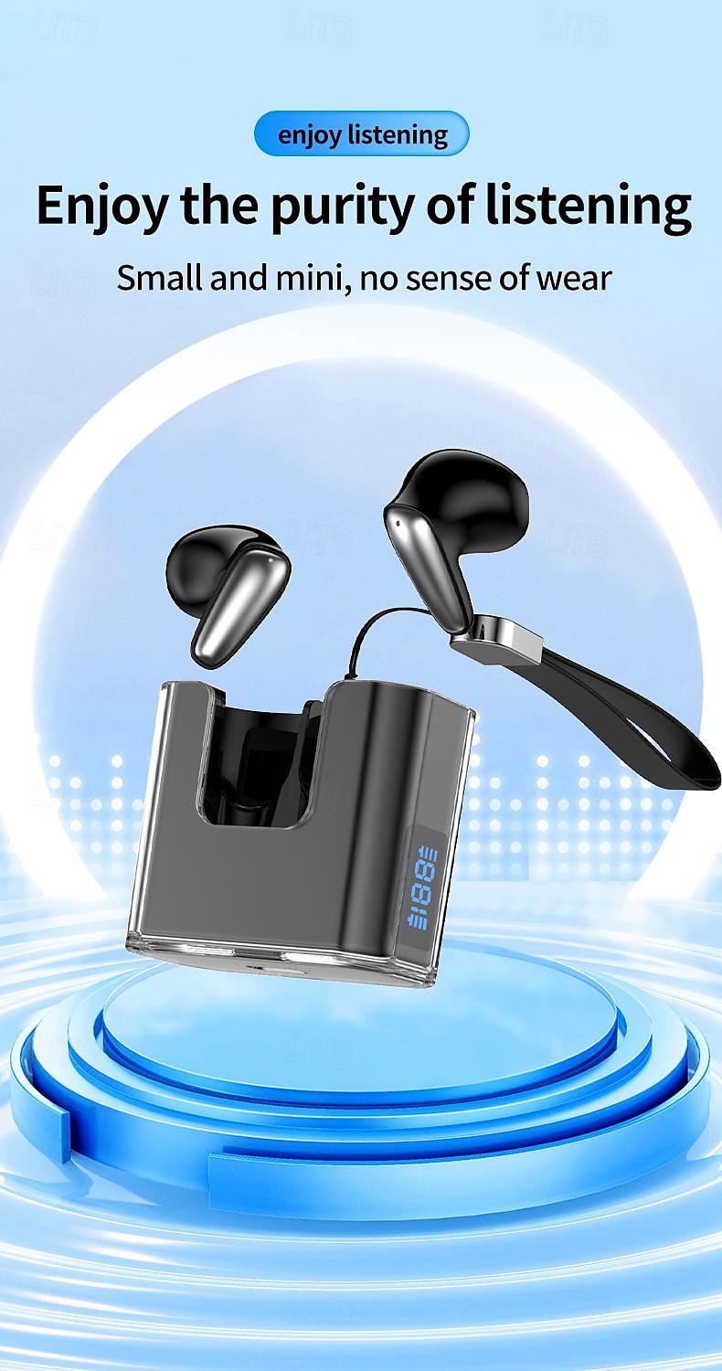 Auriculares Inalámbricos Verdaderos R20 TWS In Ear Bluetooth 5.3 Luz LED Estéreo Deportivo para Apple Samsung Huawei Xiaomi MI Uso Diario Teléfono Móvil Juegos de Móvil 2025 - $12.99 –P1