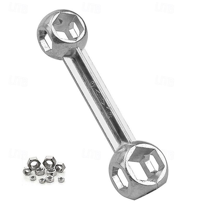 Chiave per osso esagonale 10 in 1 6-15mm mini bicicletta portatile strumento di riparazione bici chiave dinamometrica fori chiave per ciclismo multi strumenti del 2025 a $12.99 –P2
