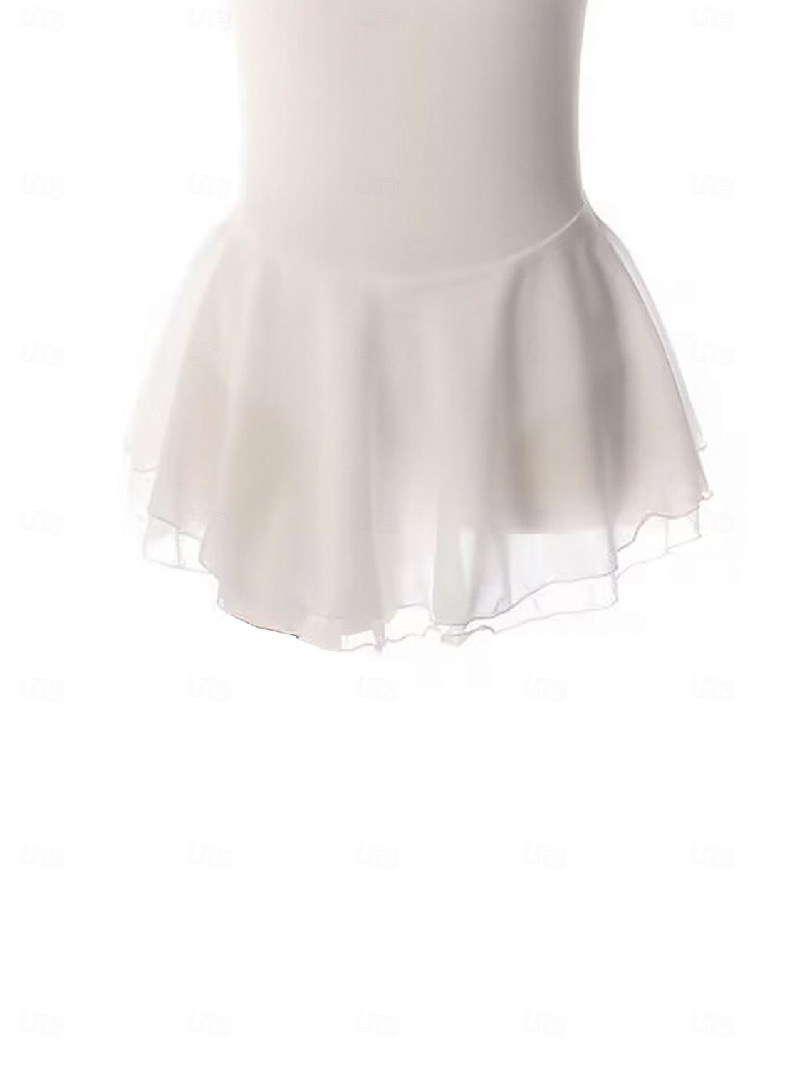 Vestito da pattinaggio artistico Per donna Da ragazza Pattinaggio sul ghiaccio Vestiti Bianco Collage Foro per pollice Retato Elastene Elasticizzato Addestramento Da allenamento Professionale Vestiti del 2026 a $166.99 –P5