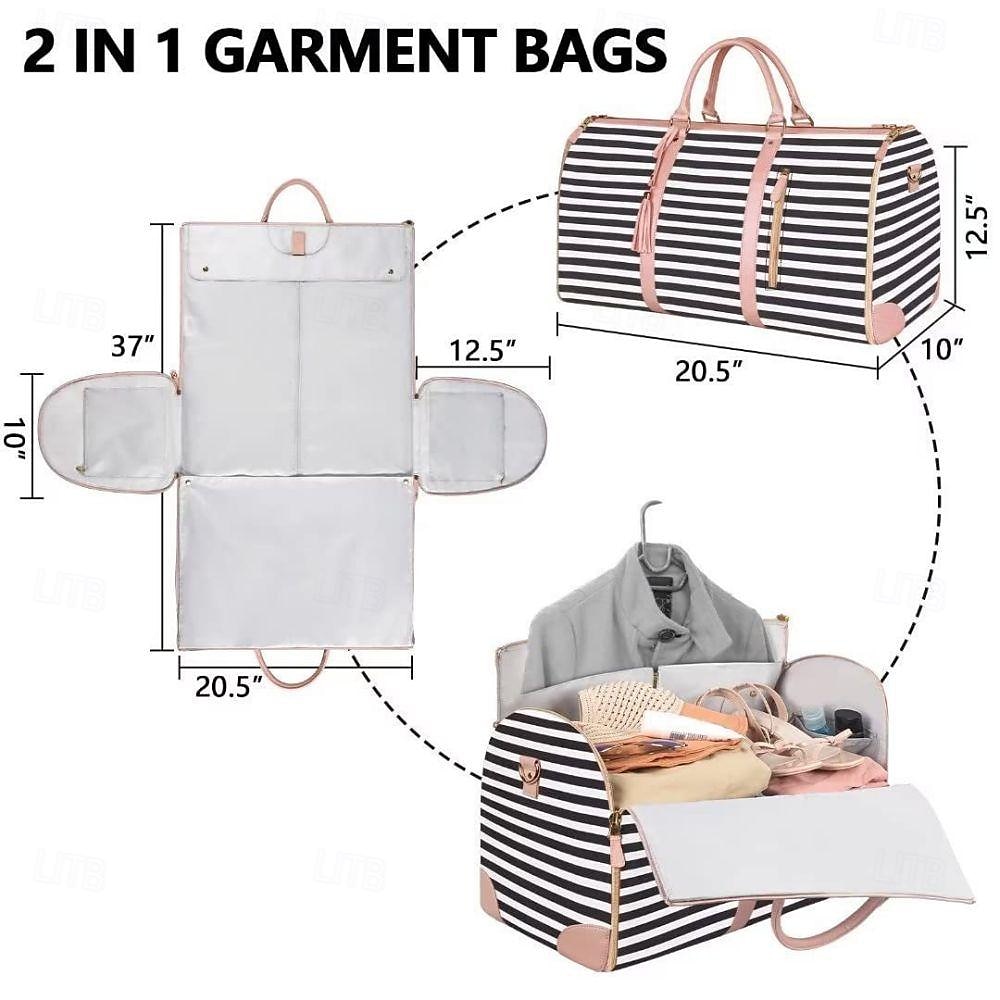 Extra Large Capacity Foldable Travel Bag - Multifunctional Organizer, PU Carry-On Luggage with Spacious Storage 2025 - $53.99 –P10