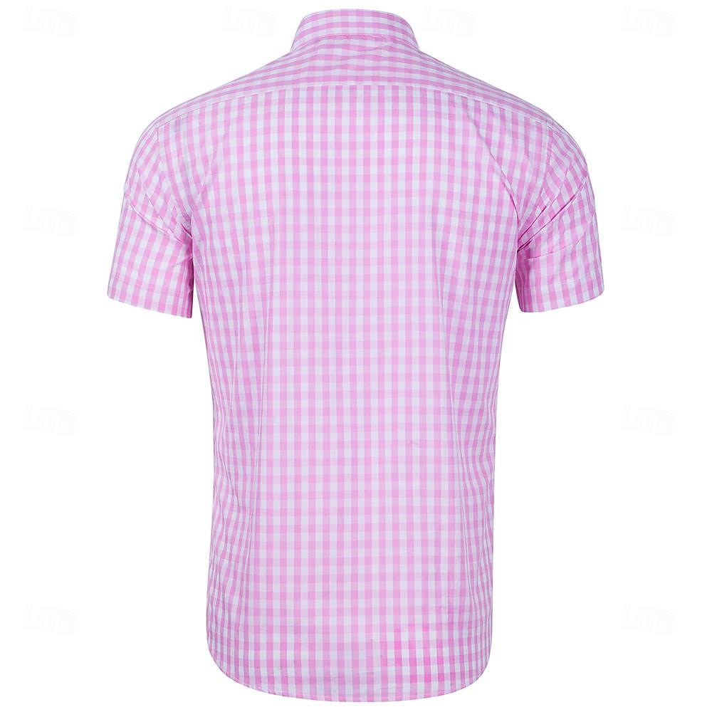 Oktoberfest Camicia Camicia a quadretti Bavarese Tedesco Monaco di Baviera Prati Per uomo Panno in stile tradizionale del 2026 a $29.99 –P10