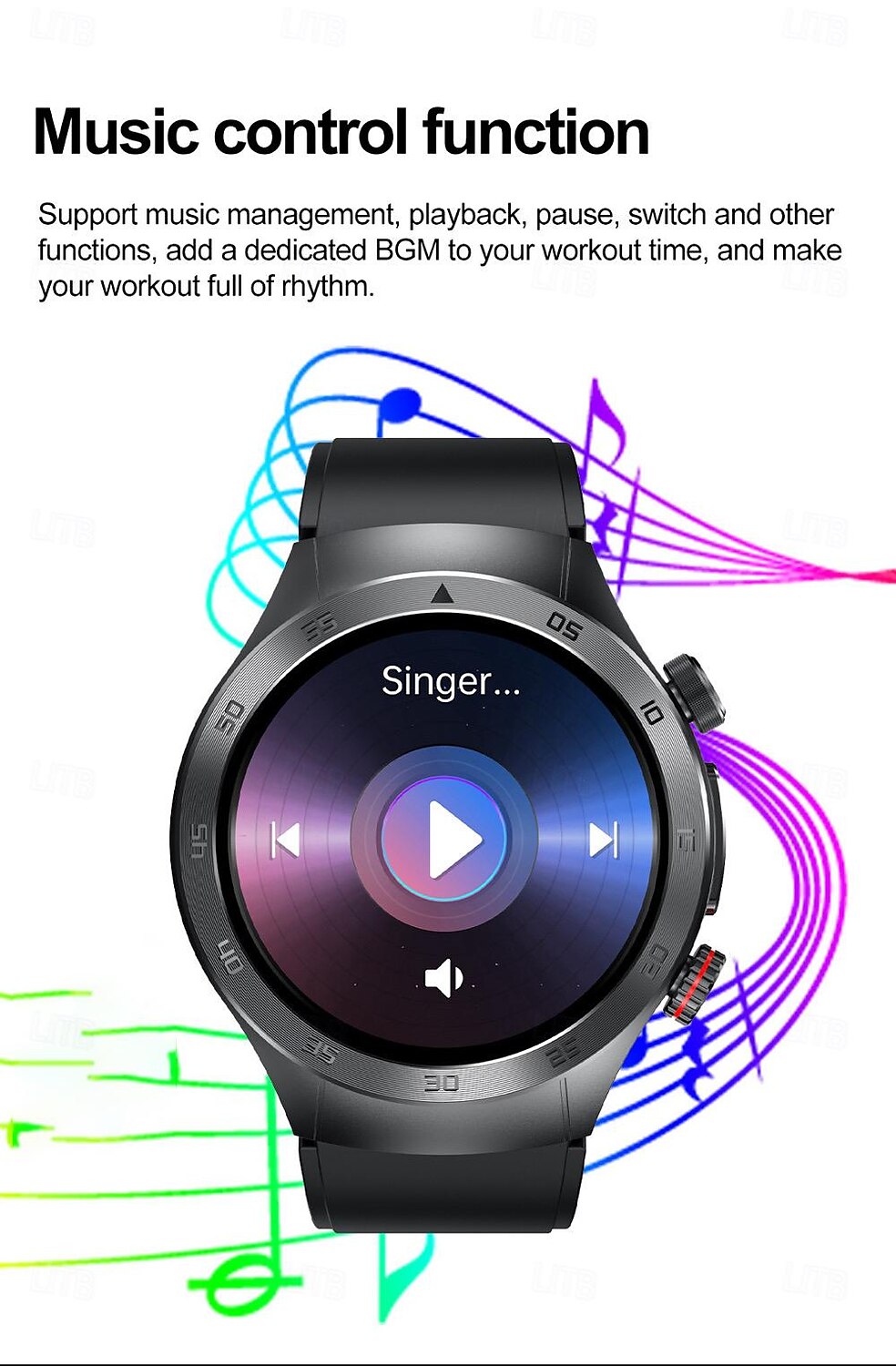 696 E800 Smart Watch 1.49 inch Smart Band Fitness Bracelet Bluetooth ECG+PPG Temperature Monitoring Pedometer Compatible with Android iOS Men Hands-Free Calls Message Reminder IP 67 46mm Watch Case 2025 - $96.99 –P18