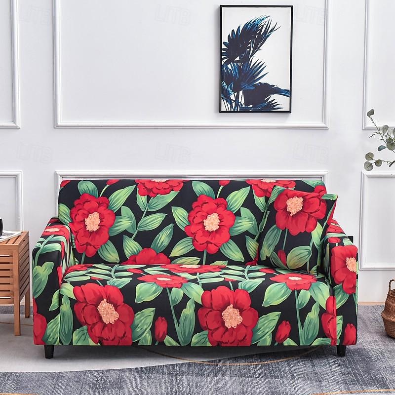 Copridivano elastico fodera per divano serie floreale geometrica modello stampato protezione per mobili a forma di L per camera da letto ufficio soggiorno decorazioni per la casa del 2025 a $20.99 –P4