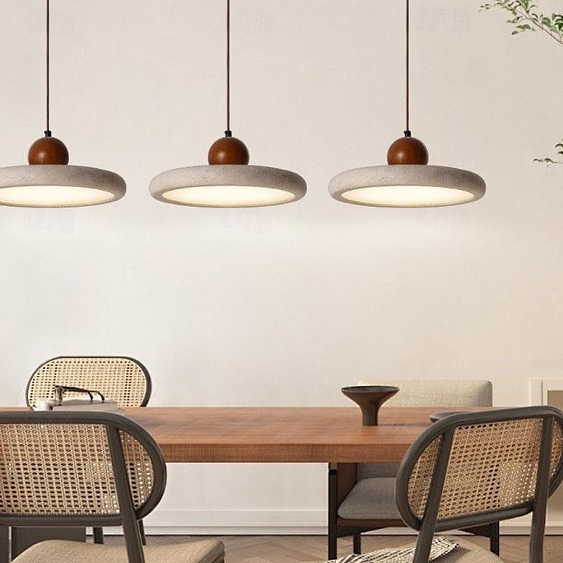 1-Light 30 cm Single Design Pendant Light Stone Painted Finishes Modern Nordic Style 110-240V 2025 - $249.99 –P4