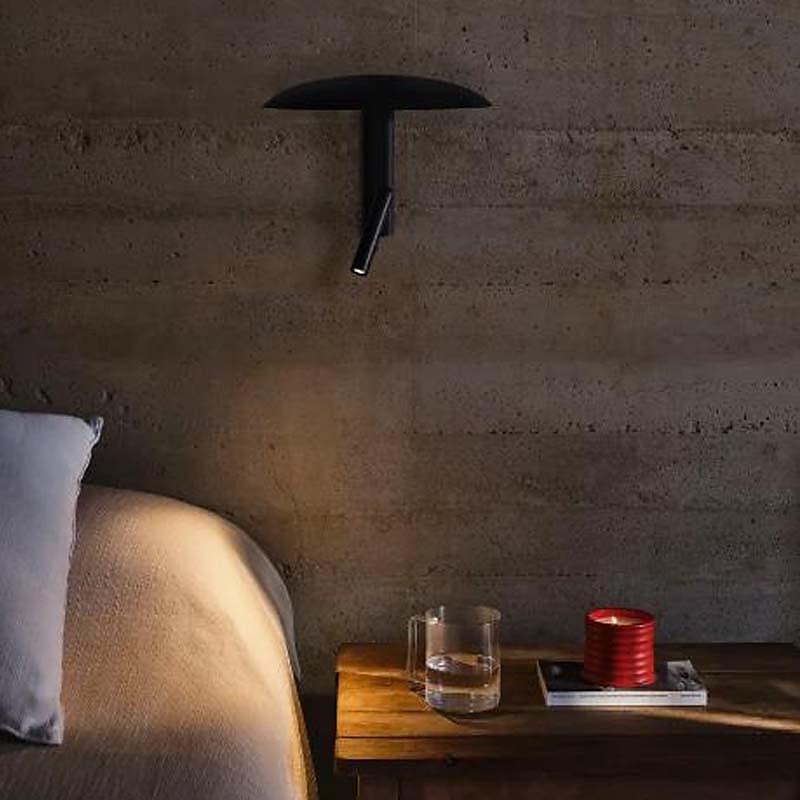 led innendørs vegglamper 10w moderne soppform soverom metall vegglampe 110-240v 2025 - $232.39 –P1
