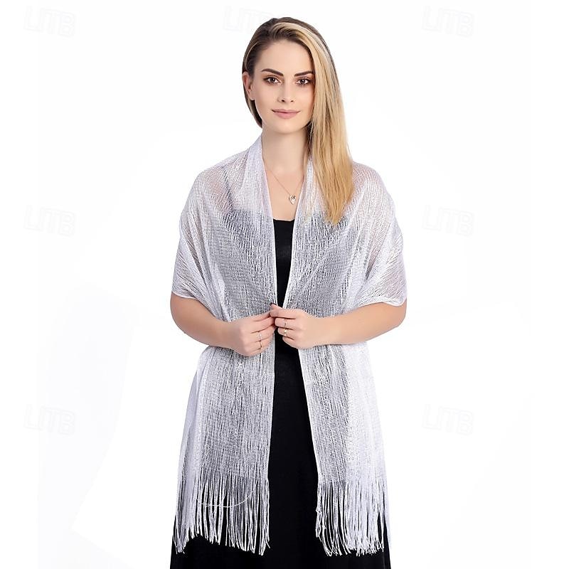 Błyskotki Ryczące 20s Błyszczące Szale flapper Wielki Gatsby Czarleston Strój na bal maskowy Damskie Walentynki Bal maskowy Impreza Ślub Stroje na imprezy wieczorowe Doroślu Szal Wiosna i lato Jesień 2026 - $14.49 –P17
