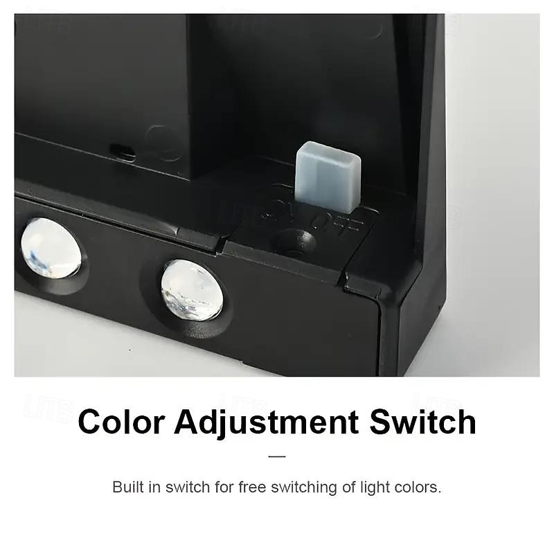 zonnedeklamp buitenmuur waslicht staplicht waterdichte led-wandlamp tuinveranda tuinhek muur landschapsdecoratie 2/4 stuks 2025 - $33.99 –P15