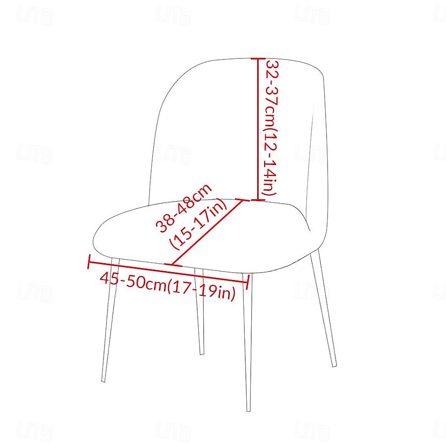 Funda para silla de comedor, tapizada en terciopelo elástico, funda para silla de comedor lateral, funda para silla de comedor con respaldo curvo en color burdeos y rojo, fundas para sillas de 2025 - $13.99 –P3