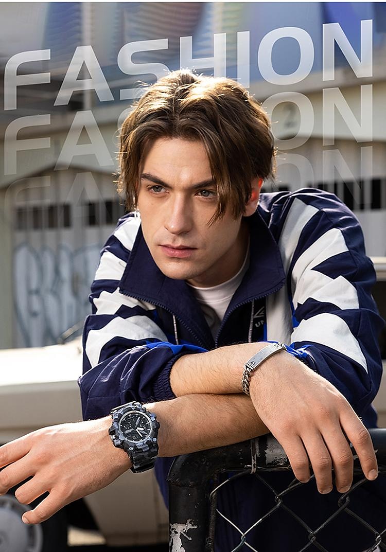 SANDA Men Digital Watch Outdoor Sports Fashion Casual Luminous Stopwatch Alarm Clock Waterproof TPU Watch 2026 - $33.99 –P5