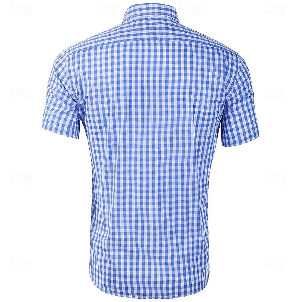Oktoberfest Camicia Camicia a quadretti Bavarese Tedesco Monaco di Baviera Prati Per uomo Panno in stile tradizionale del 2026 a $29.99 –P16