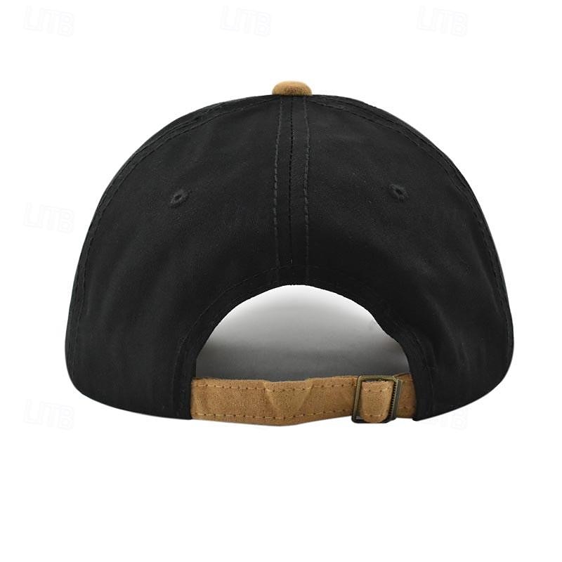 Herren Cap Basecap Sonnenhut Kappe Schwarz Marineblau Baumwolle Bestickt Modisch Brautkleider schlicht Strasse Täglich Buchstabe Einstellbar Sonnenschutz Atmungsaktiv 2025 - $7.99 –P6