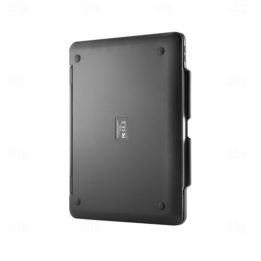 2025年 iPad Pro12.9 (2018/2020) 用キーボード付きタブレットケース、タブレット Bluetooth キーボード、取り外し可能な Bluetooth キーボード、タッチパッド付き、カラフルなバックライト付きキーボード  コレクション – $89.99 –P3