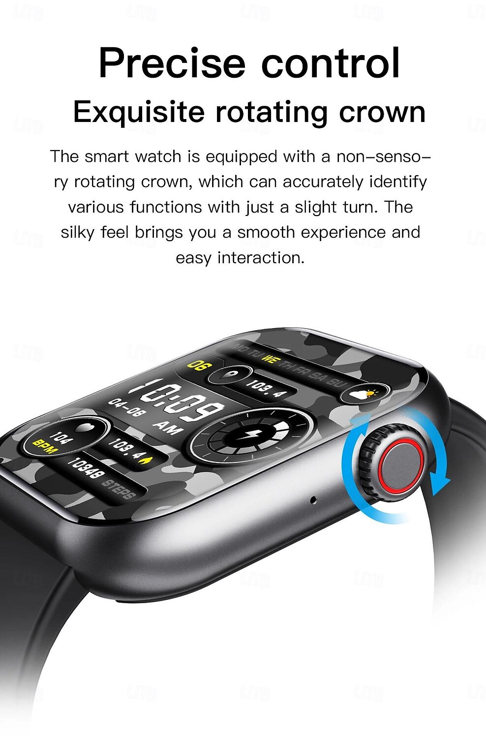 f108 smartwatch hartslag bluetooth oproepinformatie push-step count sporthorloge slimme armband 2025 - $57.99 –P3