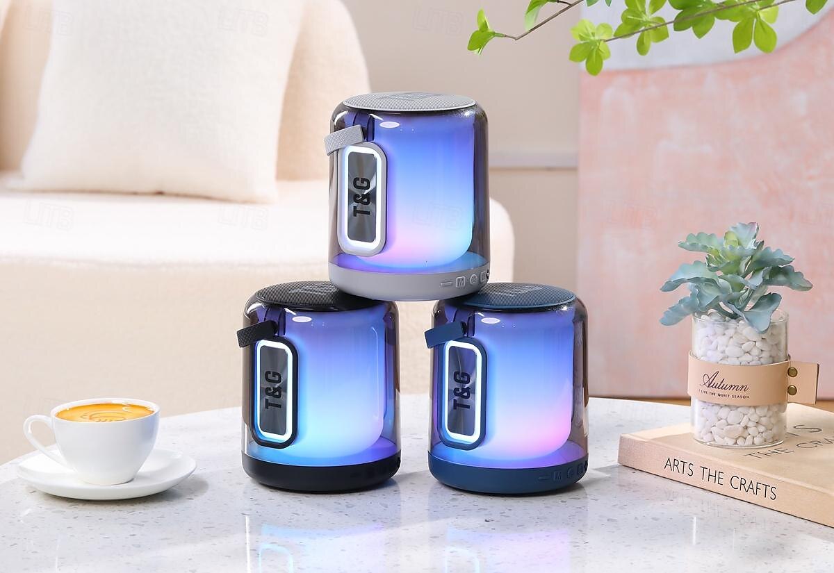 T&G TG376 Ηχείο Bluetooth Bluetooth Φωτιστικό LED Μίνι Στερεοφωνικός ήχος Ομιλητής Για PC Φορητός Υπολογιστής Κινητό Τηλέφωνο 2025 - $57.99 –P2