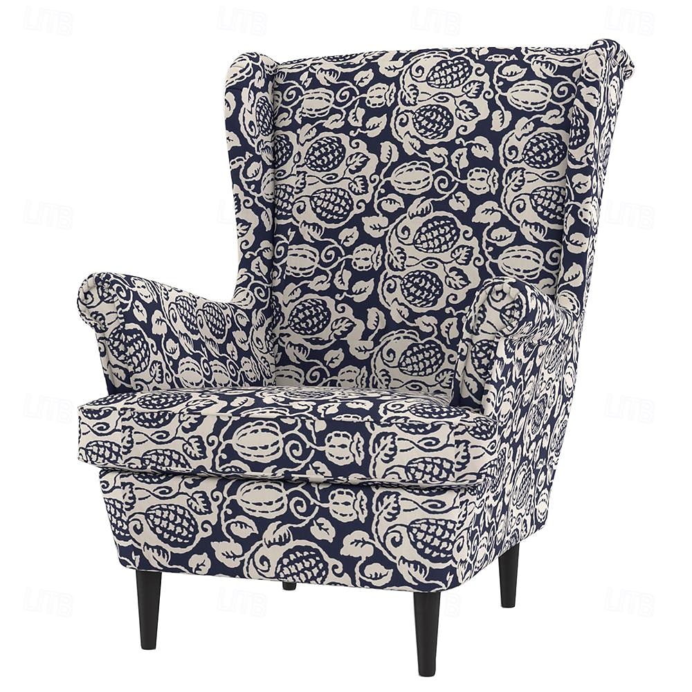 Wingback Chair Cover 100% Cotton with Armrest Cover Floral Quilted Slipcovers Single Seat STANDcover LITB PRIME cover 2026 - $163.99 –P11
