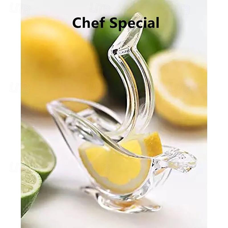 Bird Lemon Squeezer, Lemon Juicer Acrylic Manual Juice Lime Squeezer Bird Shape Lemon Slice Wedge Squeezer 2024 - $9.99 –P8