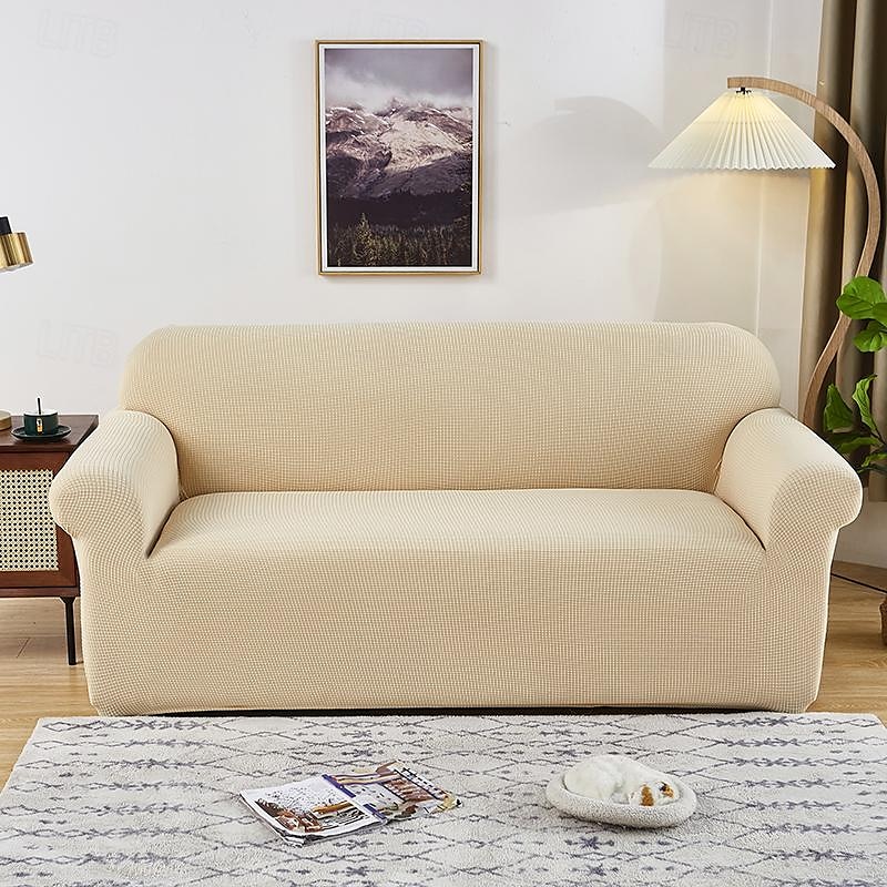 wasserabweisender Sofabezug 1/2/3/4 Sitzer Sofabezug für Wohnzimmer elastischer Sofabezug Couchbezug für Sofa 2025 - $34.99 –P4