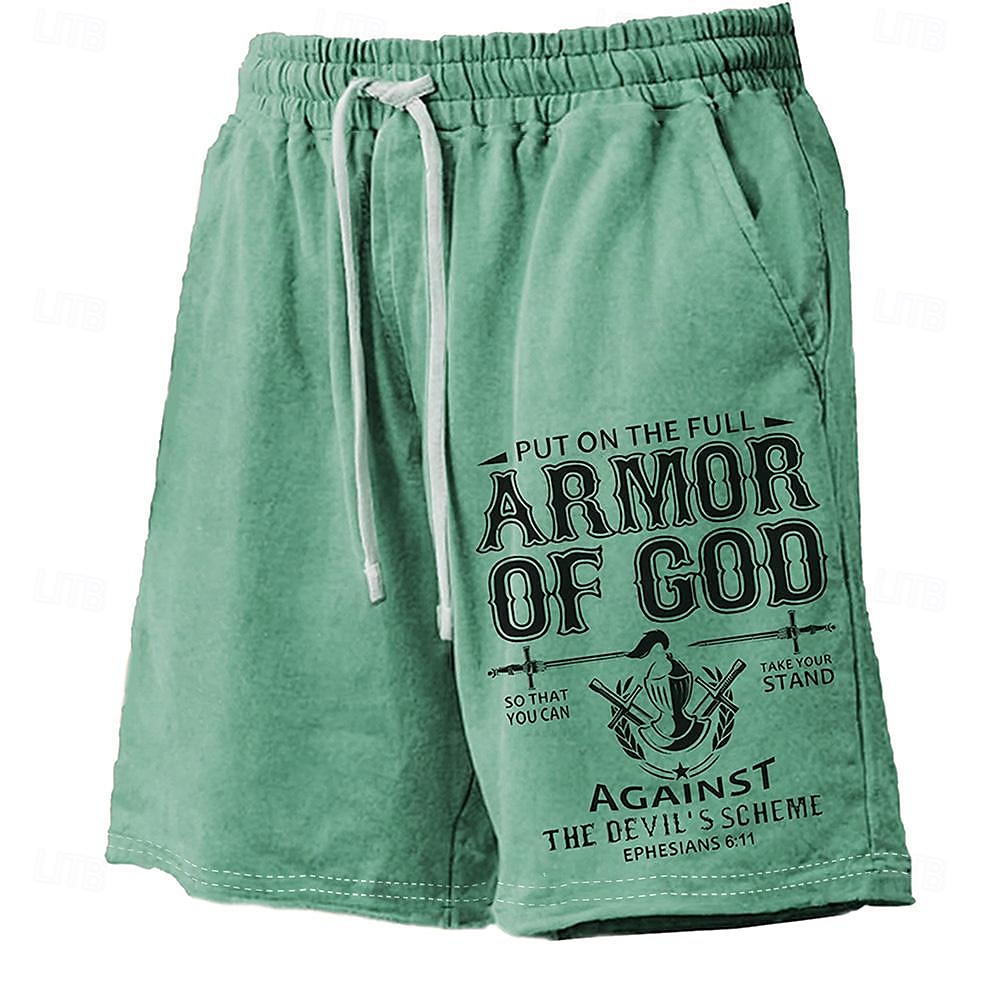 Per uomo Alfabetico Croce Armatura di Dio Boxer da surf Pantaloncini da mare Boxer da mare Vita normale Hawaiano Informale Per eventi Spiaggia A cordoncino con fodera in rete Vita elastica progettista del 2025 a $19.99 –P5