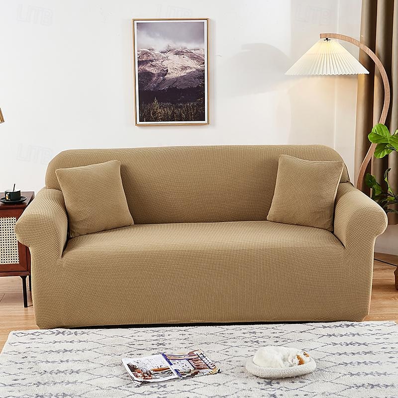 wasserabweisender Sofabezug 1/2/3/4 Sitzer Sofabezug für Wohnzimmer elastischer Sofabezug Couchbezug für Sofa 2025 - $34.99 –P7