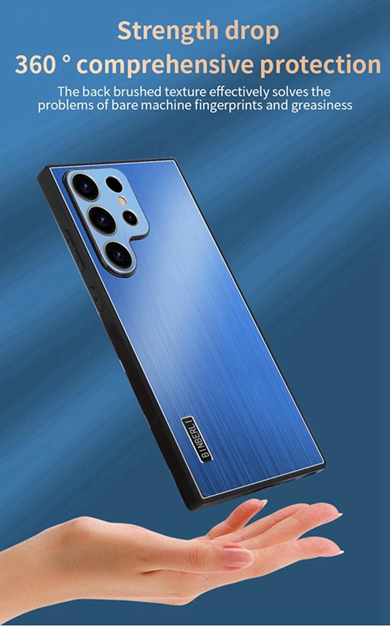 телефон Кейс для Назначение SSamsung Galaxy S24 S23 S22 S21 Ultra Plus А55 А35 А25 А15 5Г A54 A34 A14 Samsung A13 5G A13 Кейс на заднюю панель Защита от удара ТПУ Металл 2025 - $15.99 –P16