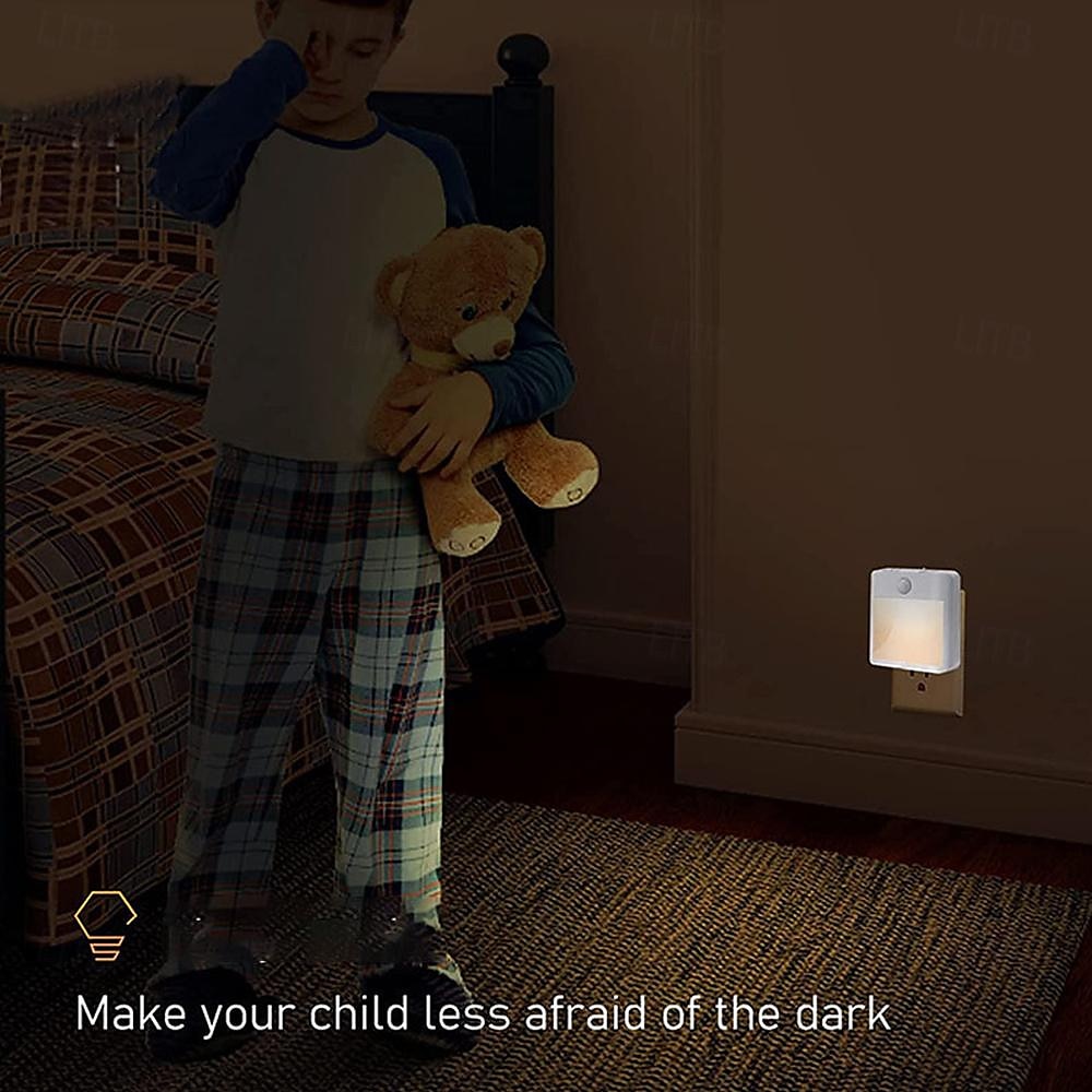 LED Night Light Smart Motion Sensor Dimmable Emergency Lamp White Warm Lamp Bedroom Living Room Study Bedside Kitchen Light 2025 - $18.49 –P10