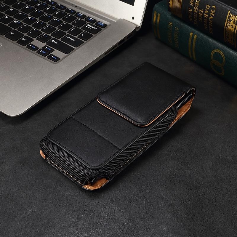 Men Cellphone Loop Holster Case Belt Waist Bag Props PU Leather Purse Phone Wallet Vintage Belt Mobile Phone Protective Sheath 2025 - $18.99 –P5