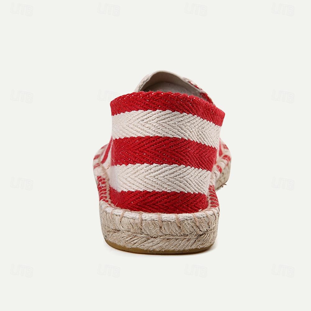 Miesten Mokkasiinit Comfort-huopa Kangas Mukava Liukumaton Loaferit Tumman punainen Musta 2025 - $46.99 –P4