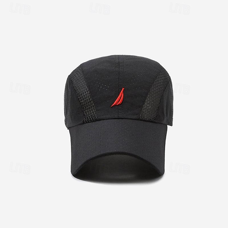 Men's Baseball Cap Sun Hat Trucker Hat Black Navy Blue Polyester Embroidery Fashion Casual Street Daily Letter Adjustable Sunscreen Breathable 2025 - $4.99 –P5