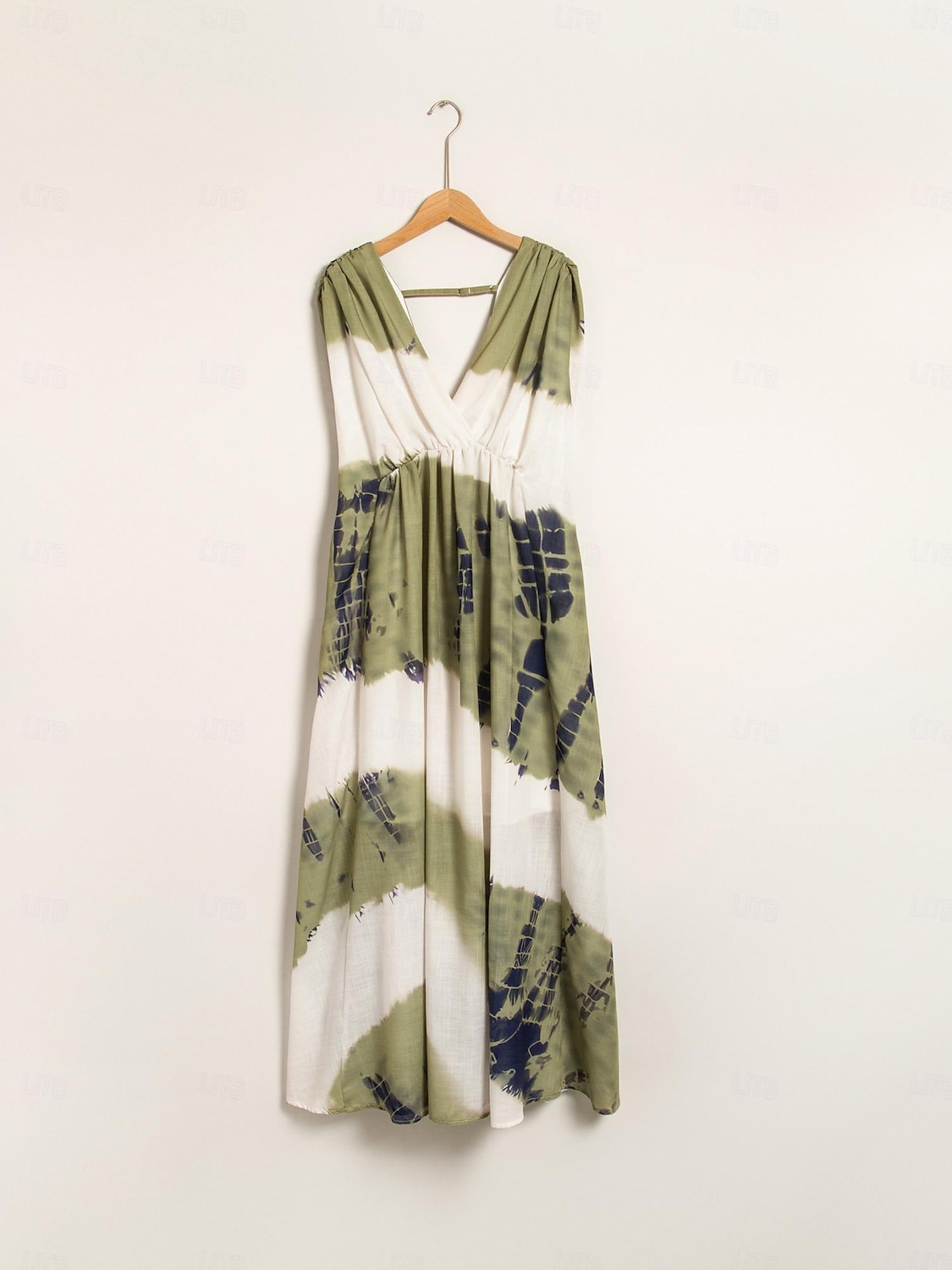 Per donna Abito Elegante Abito Lungo Maxi Abito Verde Senza Maniche Sfumatura Stampa Estate Scollo a V Vacanza Casual Quotidiano S M L del 2026 a $125.99 –P8