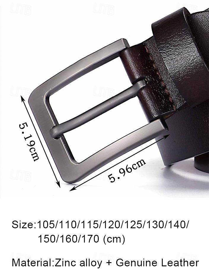 Men's dark brown Black Leather Vintage Fashion 2025 - $19.99 –P5