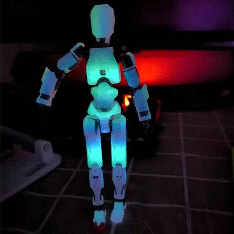 2025年 3Dプリントのイリダンの6つの翼を持つ天使(可動関節付き)大きな口を持つ恐竜(複数の可動関節付き)ラッキー コレクション – $31.69 –P8