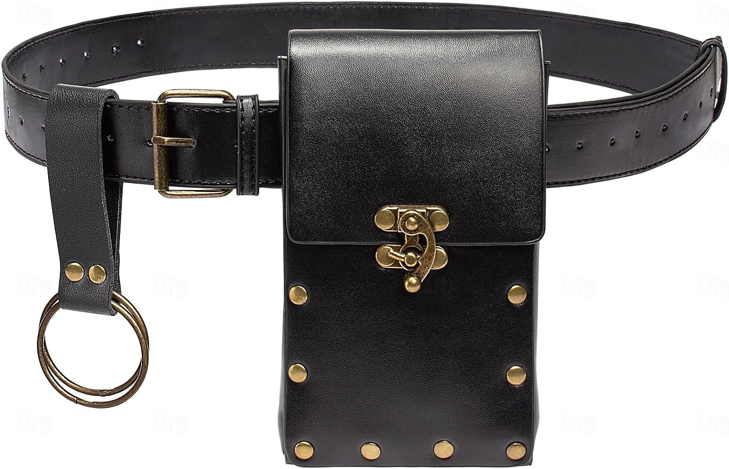Medieval Renascentista Roupa Feira Ren Cavalheiro Viking Unisexo Celta Viking Fantasia Dia Das Bruxas Carnaval feira renascentista LARP Ren Faire Adulto Cinto Bolsa de 2025 por $33.99 –P8
