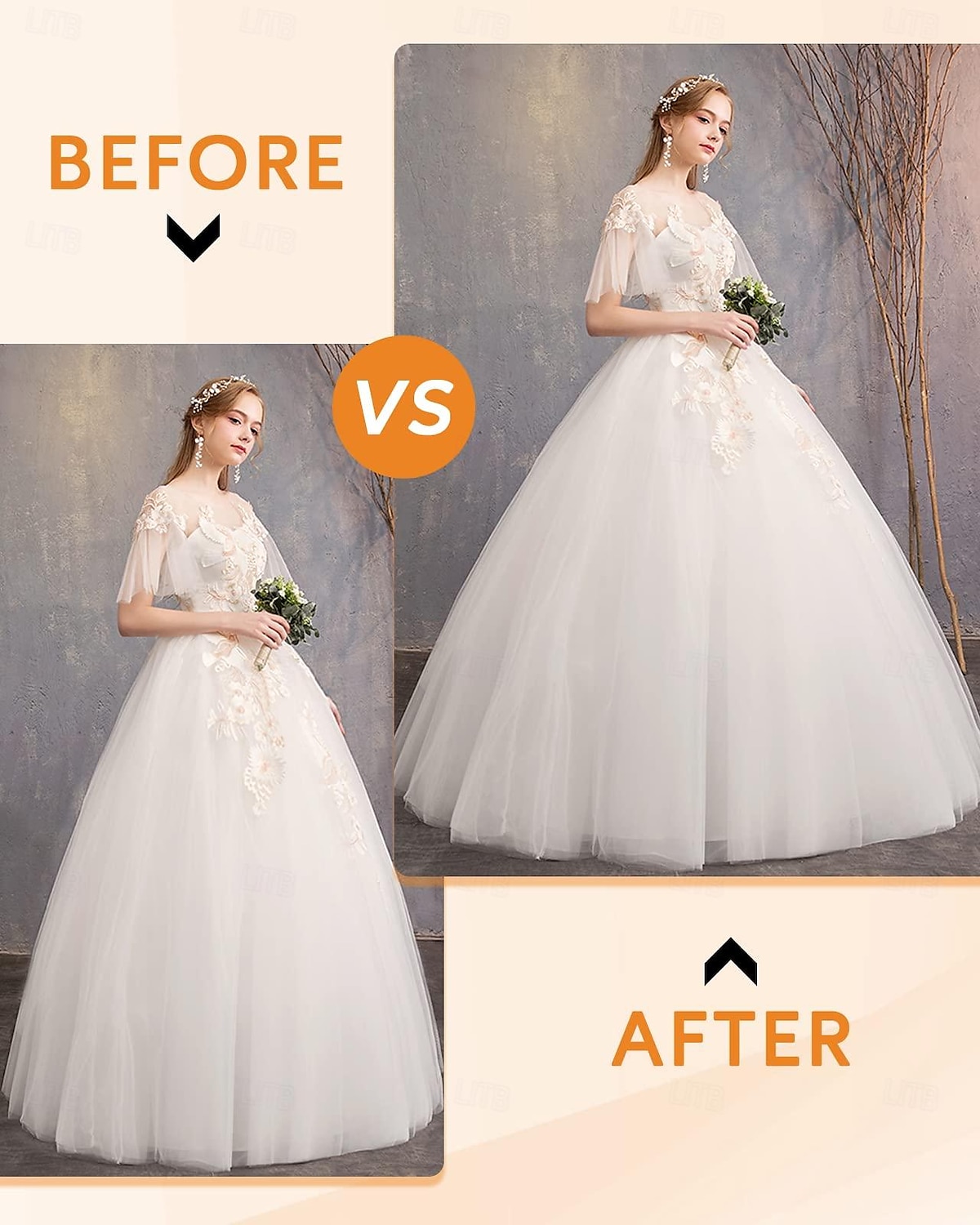 Rococo Baroque Victorian Floor Length Petticoat Hoop Skirt Under Skirt Crinoline Princess Bridal 6 Hoops Ball Gown Women's Royal Masquerade Performance Wedding Party Adults' Petticoat 2025 - $53.99 –P5