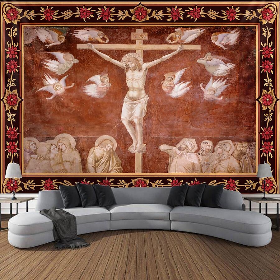 Medieval Tapestry Middle Age Tapestry Gothic Art Large Tapestry Mural Decor Photograph Backdrop Blanket Curtain Home Bedroom Living Room Decoration 2025 - $16.99 –P11