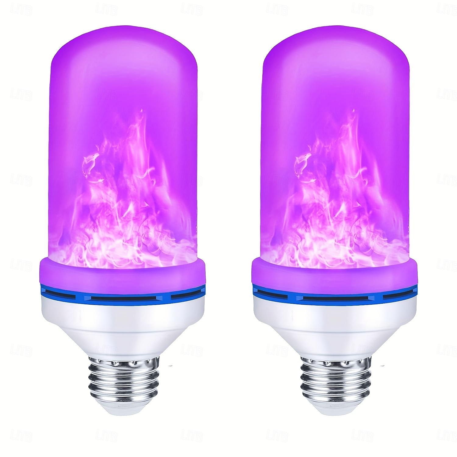5W LED Fire Flame Effect Light Bulb, E26 E27 B22 4 Modes Fire Flickering Bulbs for Christmas Decoration Atmosphere Lighting with 4th Gear Gravity Sensor 1pc 2025 - $9.49 –P13