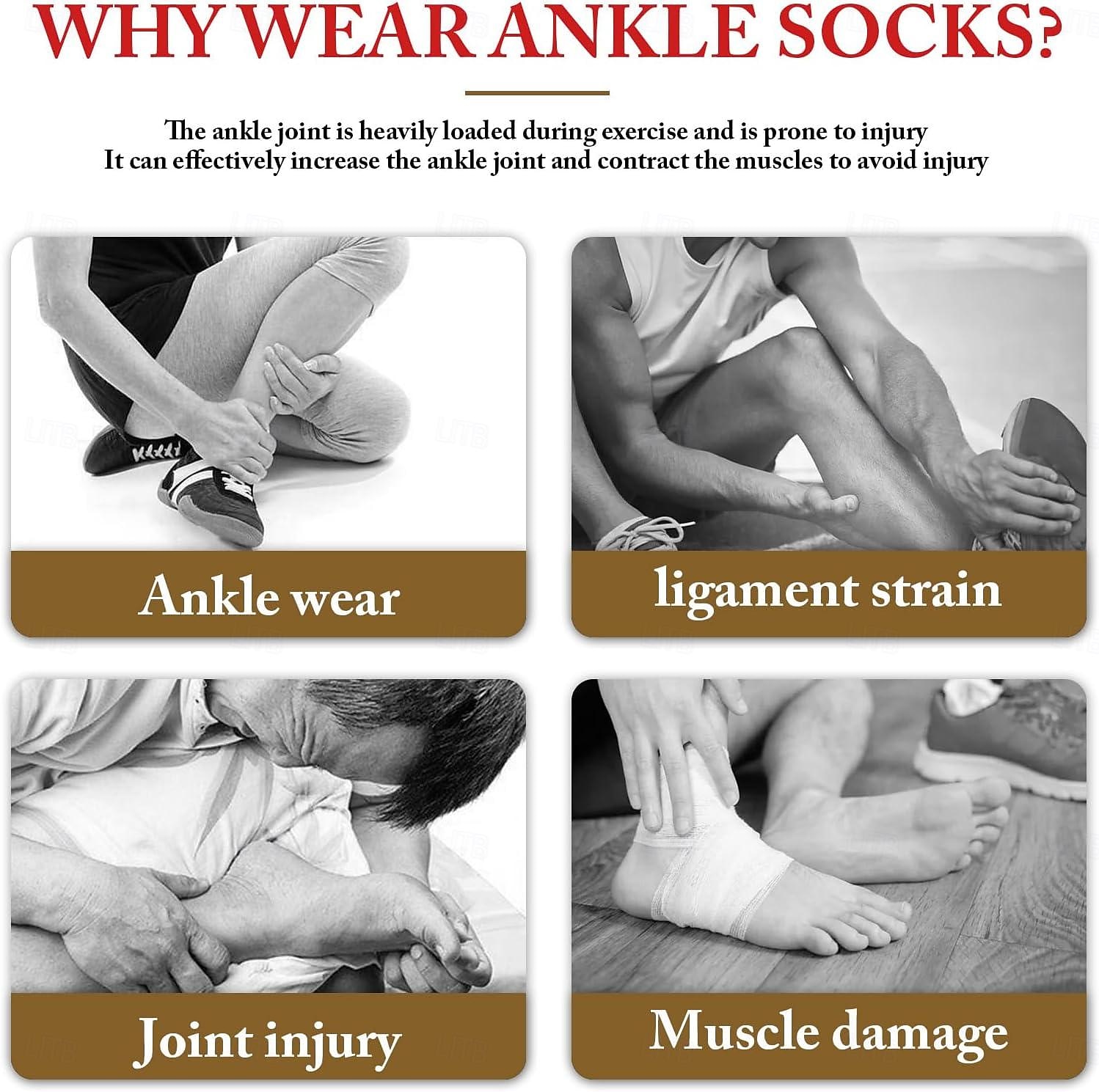 3Pairs Neuropathy Socks - Soothe Relief Compression Socks 20-30 mmHg - Comprex Ankle Sleeves for Arch Support, Achilles Tendonitis, and Foot Pain Relief 2025 - $23.99 –P4