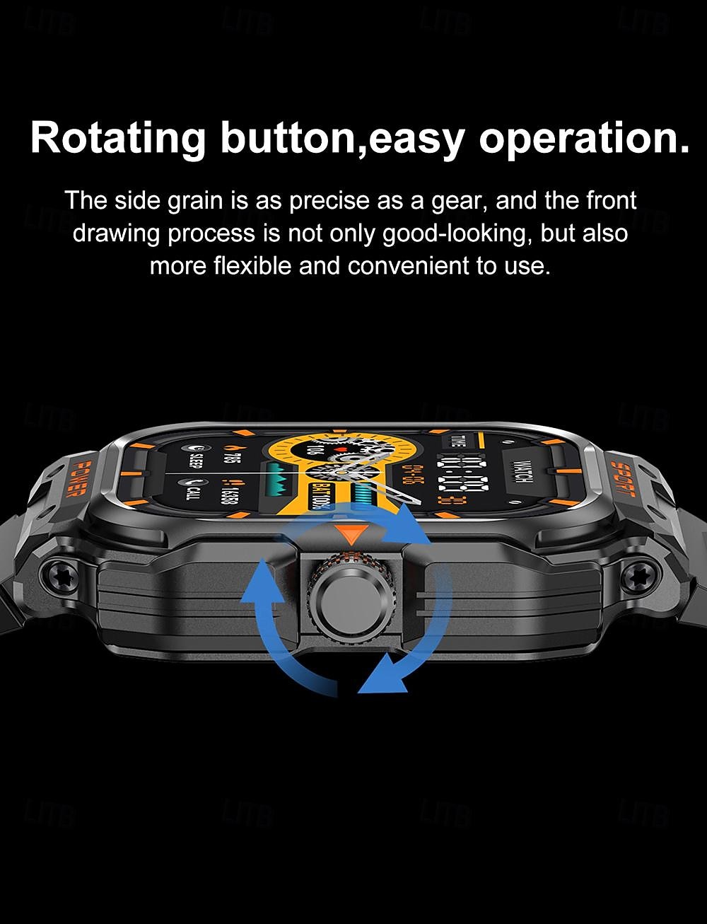 iMosi GT55 Smart Watch 2.01 inch Smartwatch Fitness Running Watch Bluetooth Pedometer Call Reminder Sedentary Reminder Compatible with Android iOS Unisex Long Standby Hands-Free Calls Waterproof IP 67 2026 - $85.99 –P5