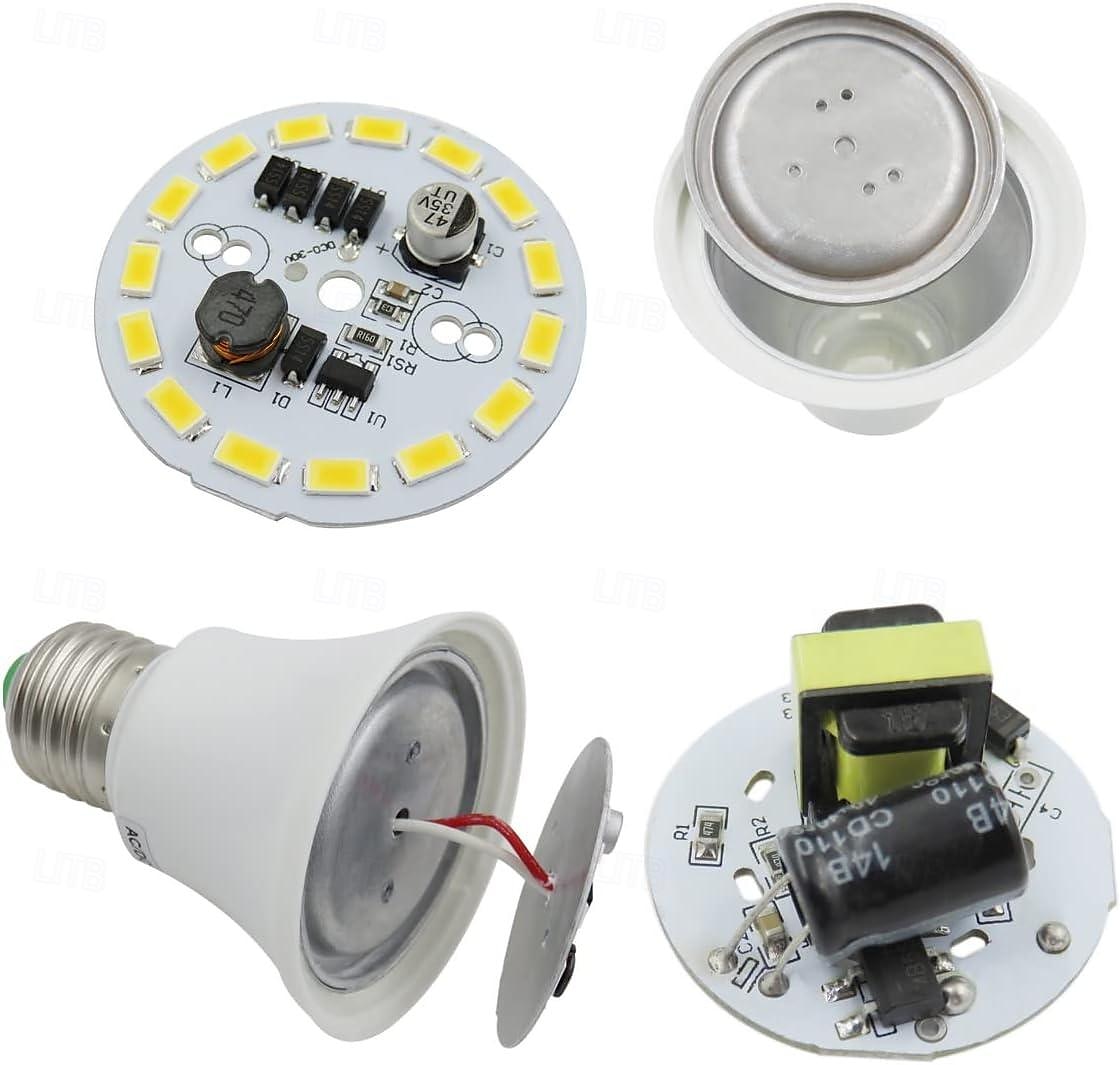 נורות לד e27 12v מתח נמוך ללא מהבהב ac/dc 12v-24v 3w 7w 270/570 לומן למנורת רכבי פנאי מקורה 2025 - $8.99 –P1